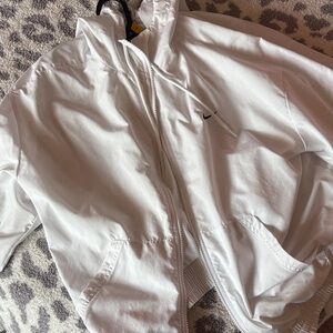 Nike Women's Classic White Rain Jacket